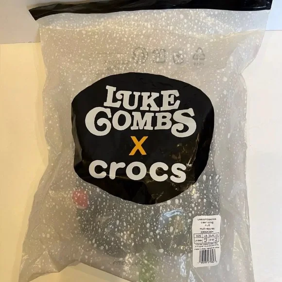 CROCS X LUKE COMBS CLASSIC CLOGS LIMITED EDITION, Women's 7 / Men's 5 - Picture 4 of 4